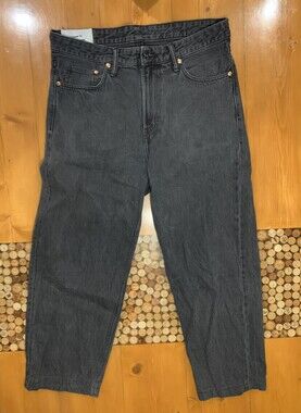 H&M jeans baggy black 32x30